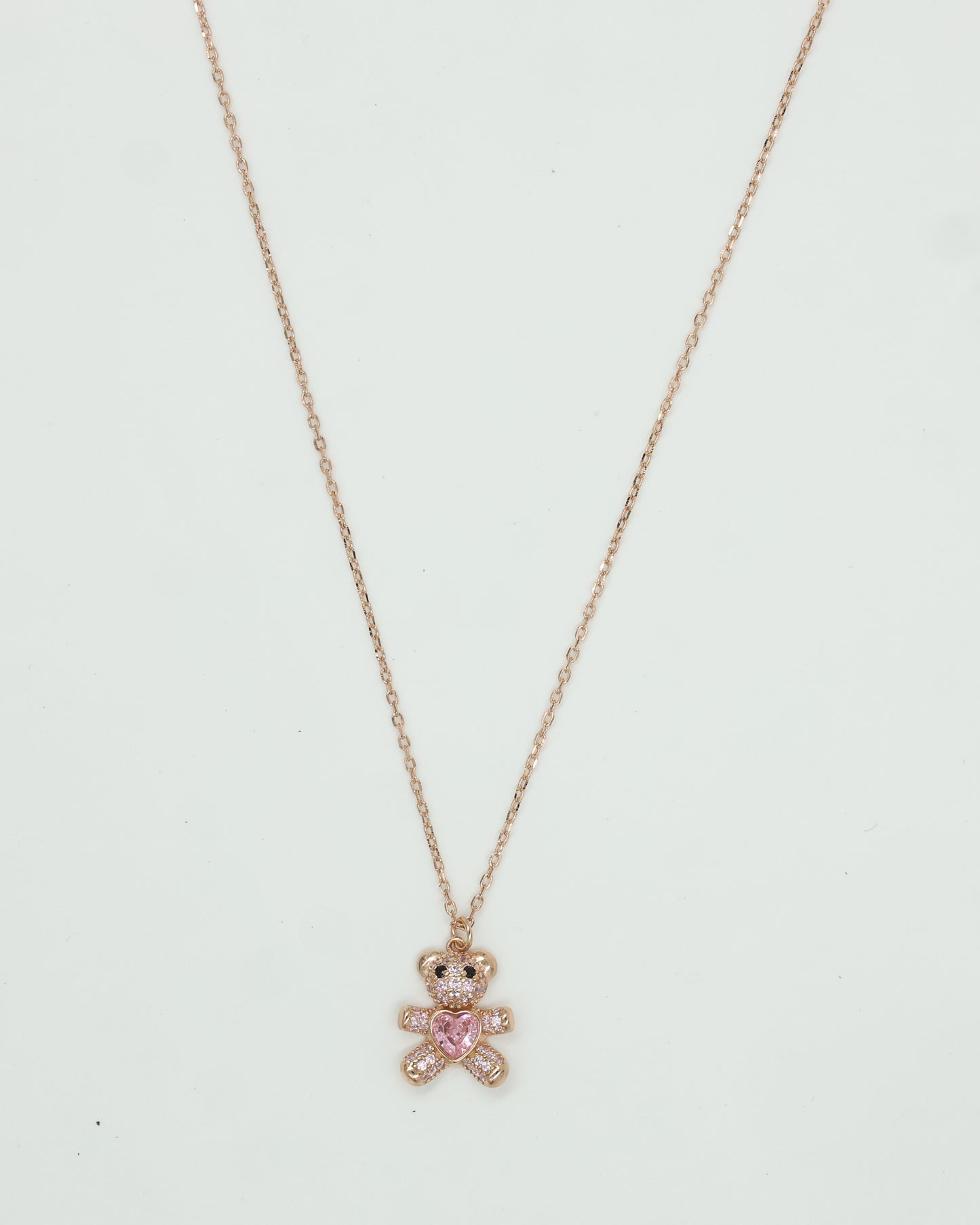 Teddy Bear Pendant Necklace
