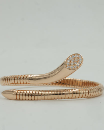 Rose serpent bracelet