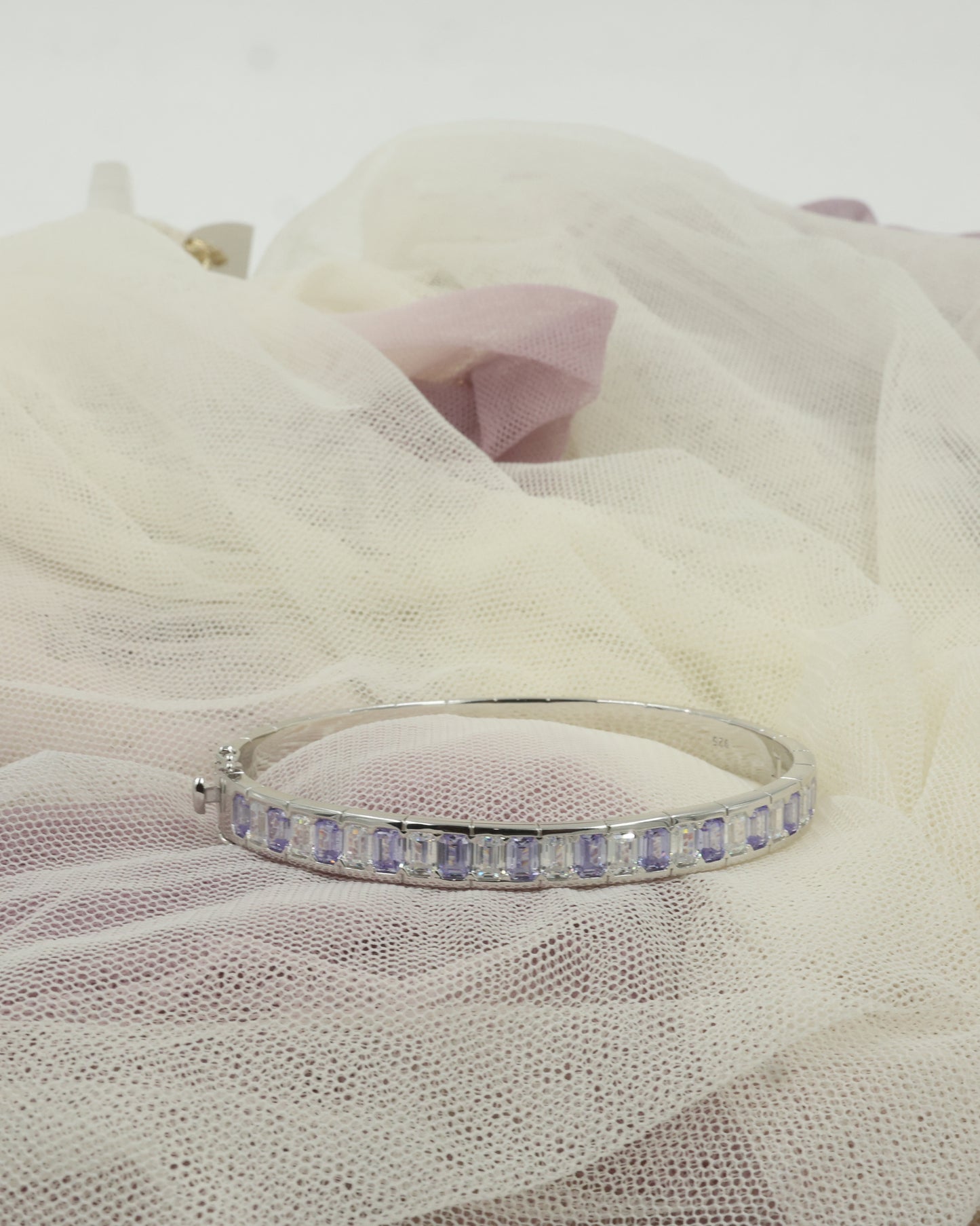 The aura bangle(silver)