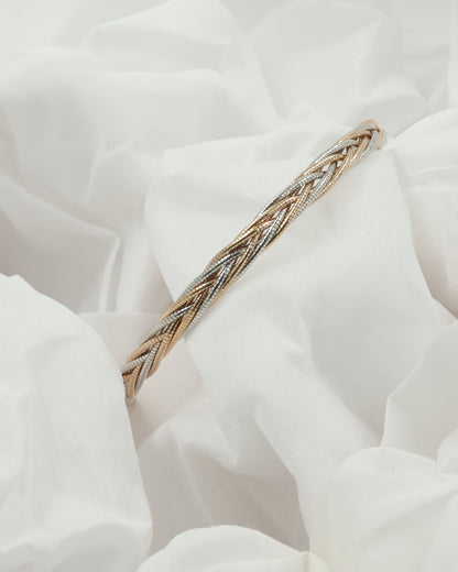 Tri-weave bracelet