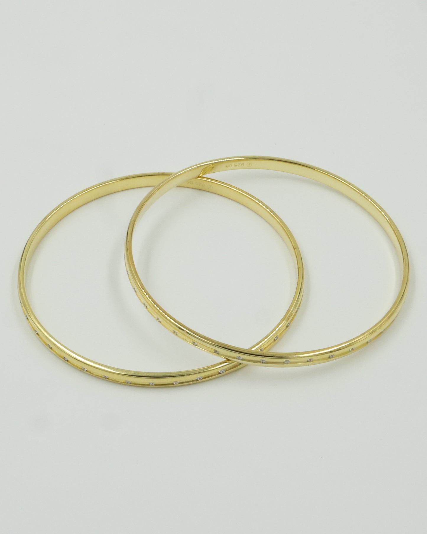 Diamond set bangle