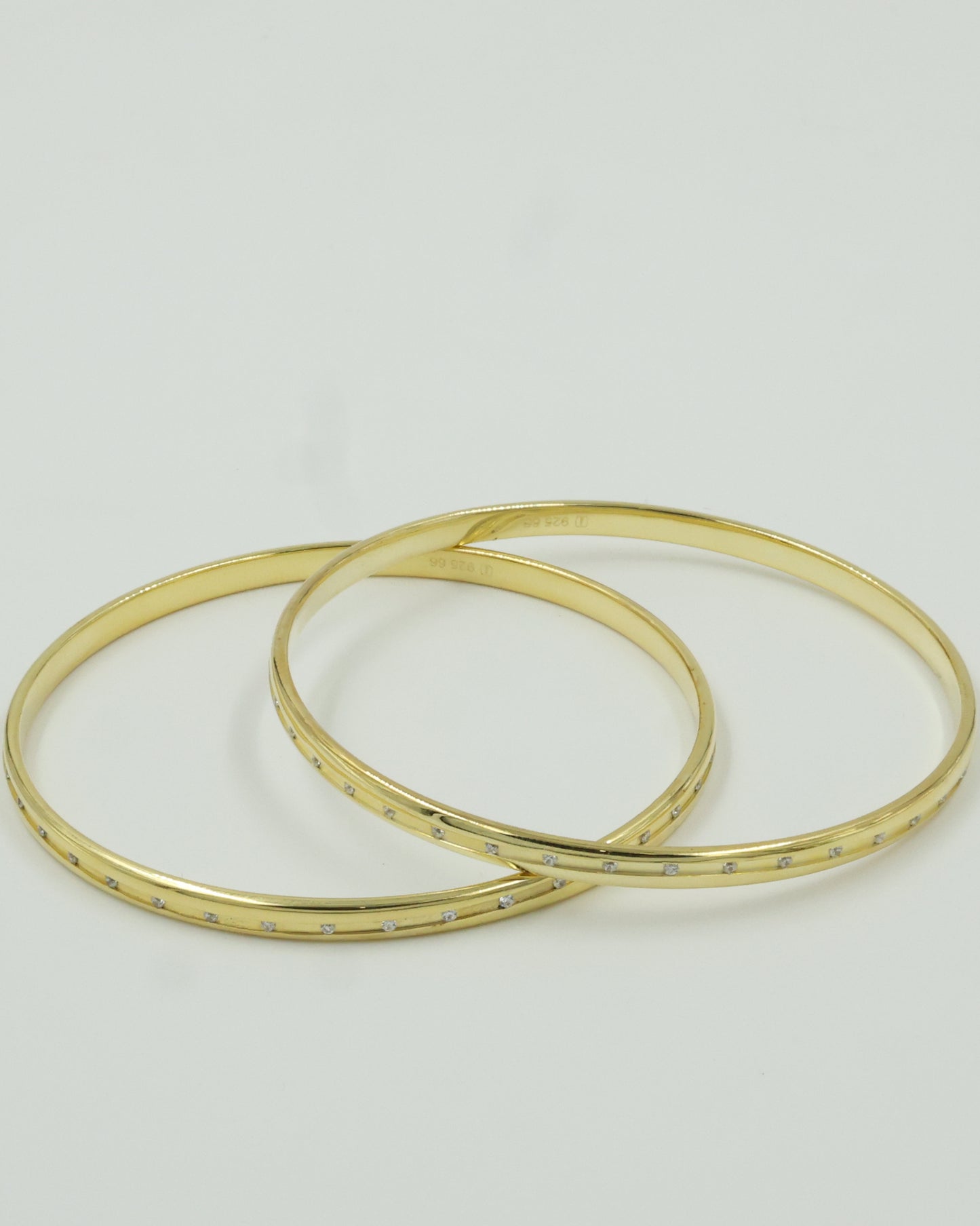 Diamond set bangle