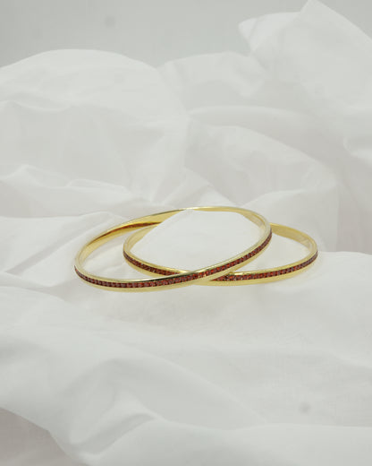 Radiant channel bangles