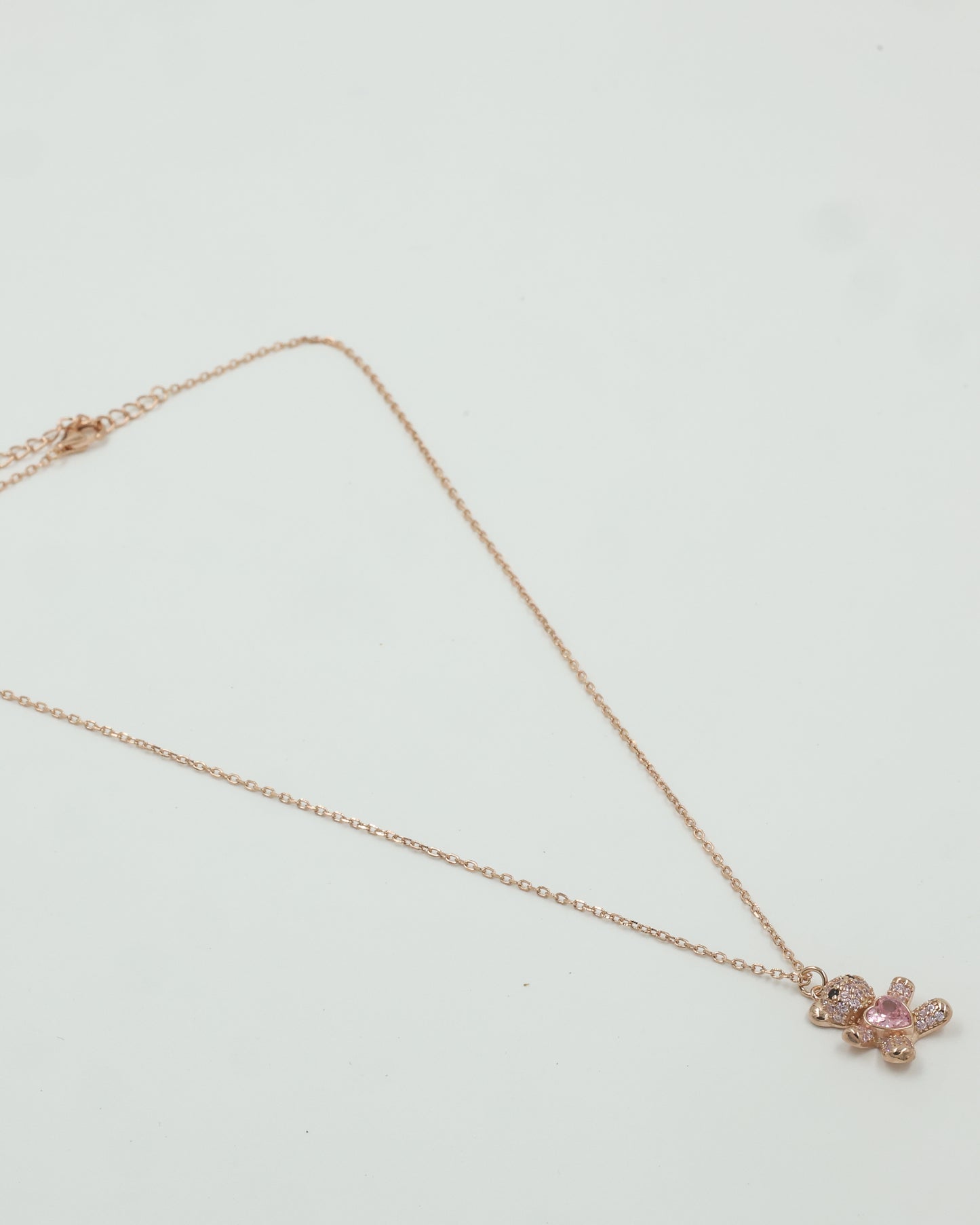 Teddy Bear Pendant Necklace