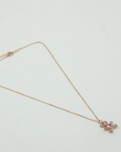 Teddy Bear Pendant Necklace
