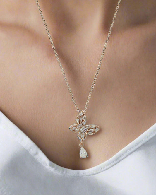 Butterfly elegance necklace