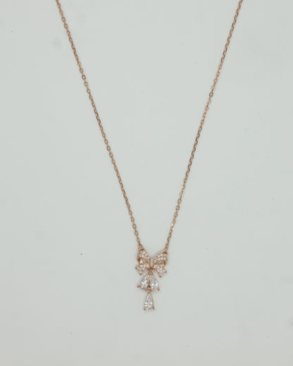Bow Knot pendant Necklace