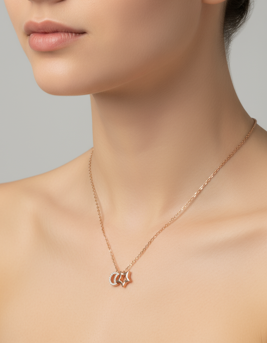 cosmic duo necklace