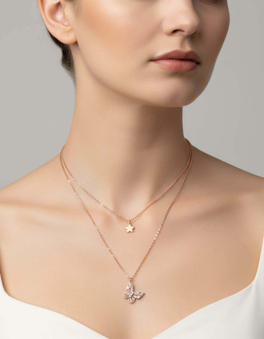 Butterfly Pendent necklace