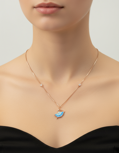sail charm necklace
