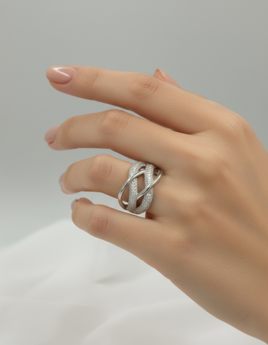 Criss Cross Ring