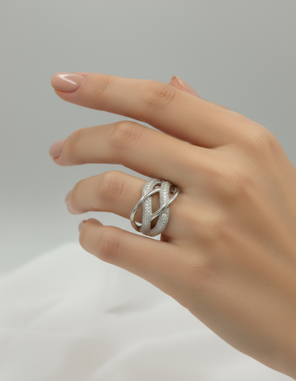Criss Cross Ring