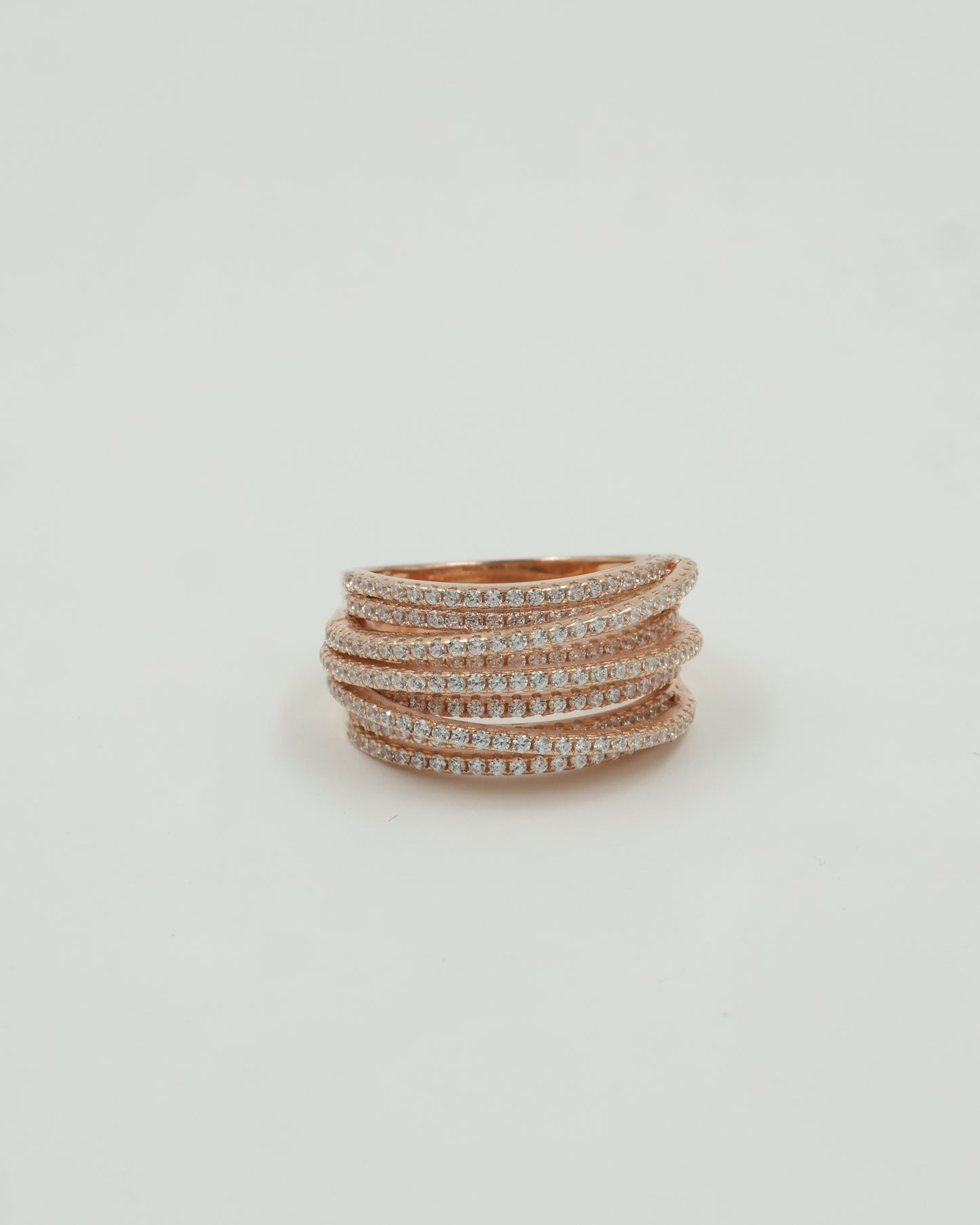 stack ring(rose gold)