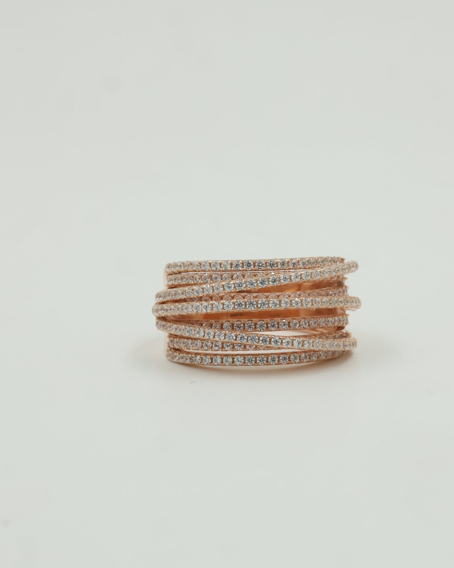 stack ring(rose gold)