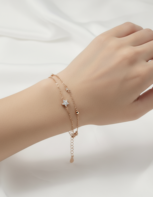 Orbit Rose bracelet