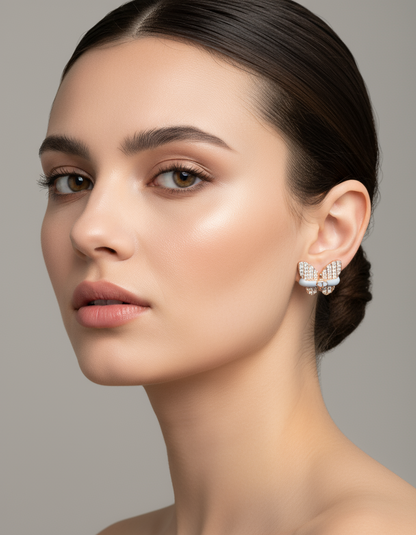 Korean Butterfly earring.