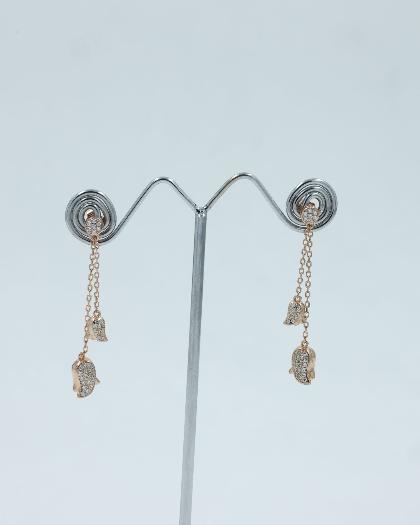 Dangling Chain Earrings
