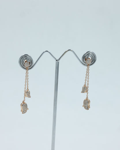 Dangling Chain Earrings
