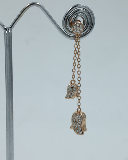 Dangling Chain Earrings