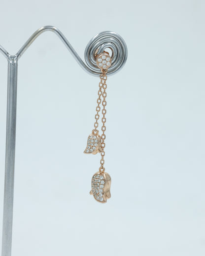 Dangling Chain Earrings