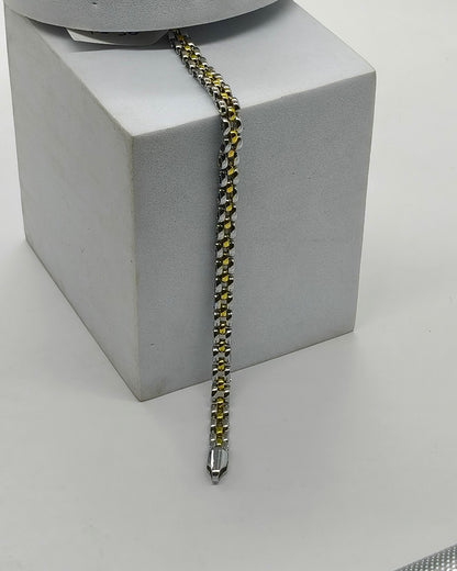 Duet Chain Bracelet