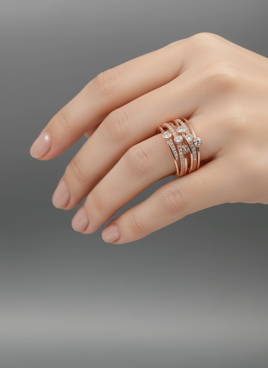 Rose Gold Ring..